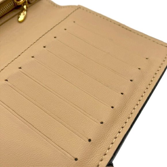 LOUIS VUITTON LV Taurillon Leather RFID Bi-fold Long Wallet Black - Picture 9 of 15